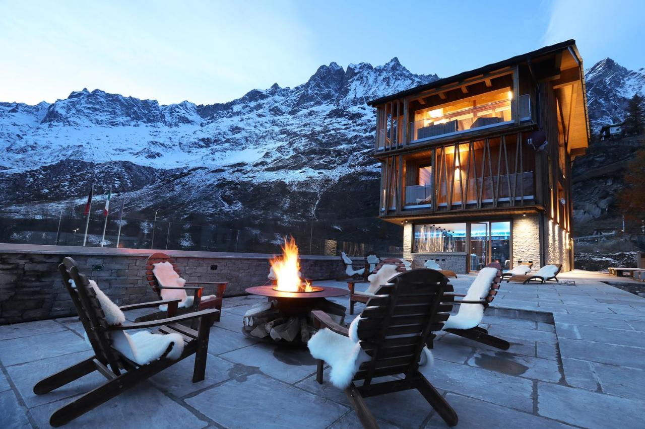 Chalet Blanc Breuil-Cervinia Eksteriør billede
